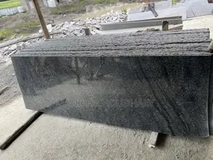 Axum Mirror Black Granite Kitchentop Stair
