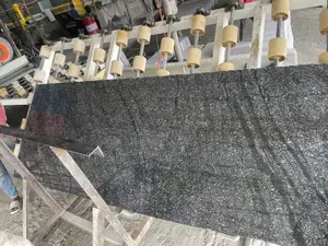 Axum Mirror Black Granite Kitchentop Stair