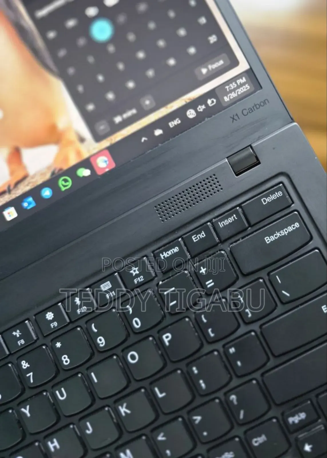 New Laptop Lenovo ThinkPad X1 Carbon 16GB Intel Core I7 SSD 512GB