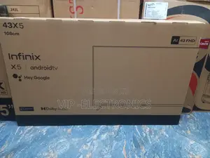 Infinix 43 Inch Tv Smart Hey Googel Frameless Tv