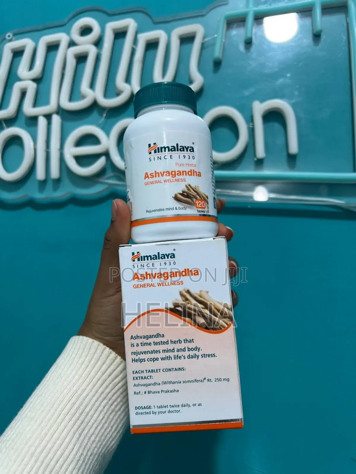 Himalaya Ashwagandha for General Wellness Imported Original Pure