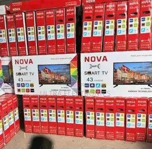 Novas 43 Inch Smart Double Glass Tv