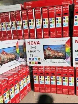 Novas 43 Inch Smart Double Glass Tv