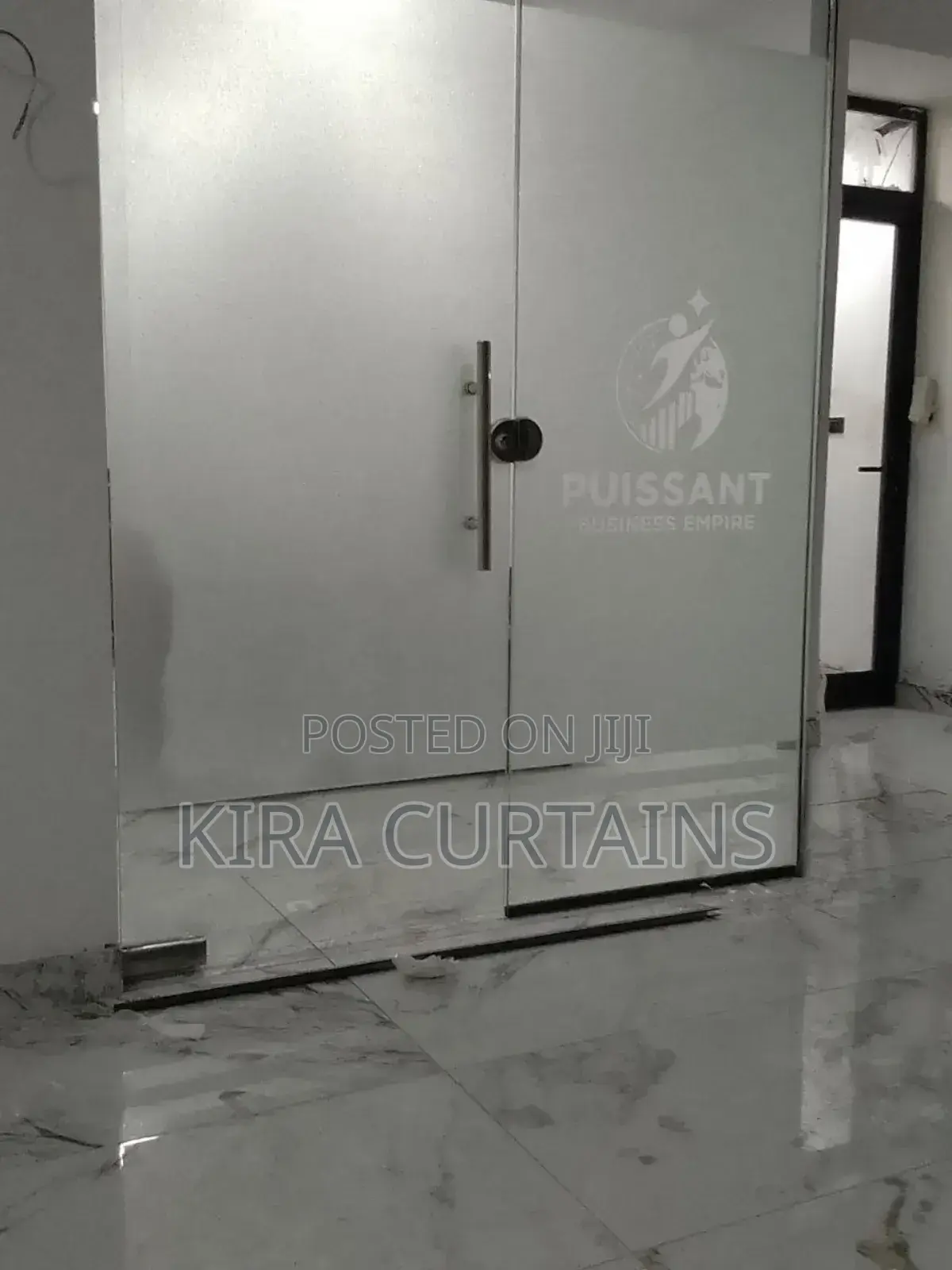 Kira Home /Office Curtain and Vertical Shatter and Stiker Work