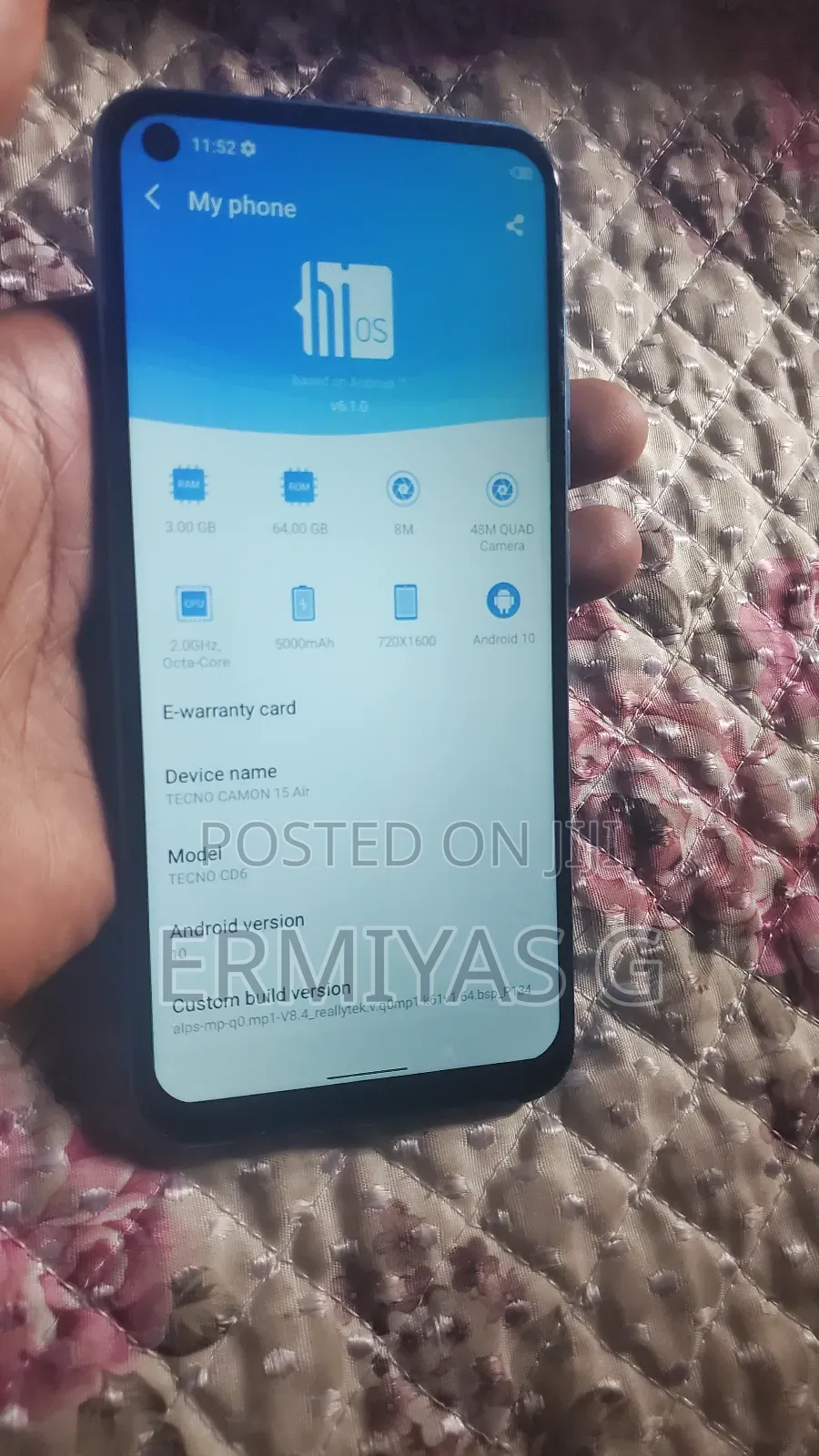 Tecno Spark 5 Pro 64 GB Blue