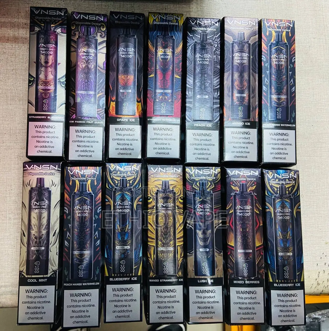 Vnsn Quake Pro 14000 Puffs