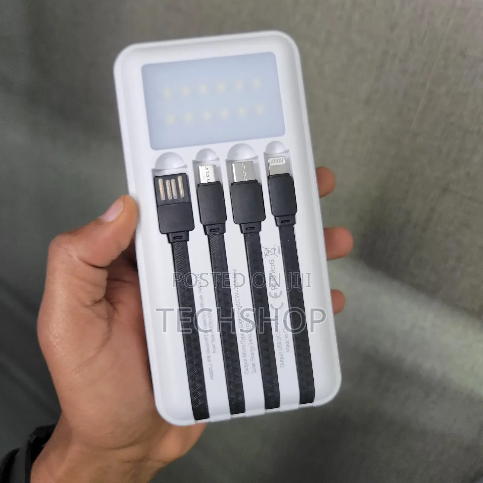 Hepu 20,000mah Solar Powerank