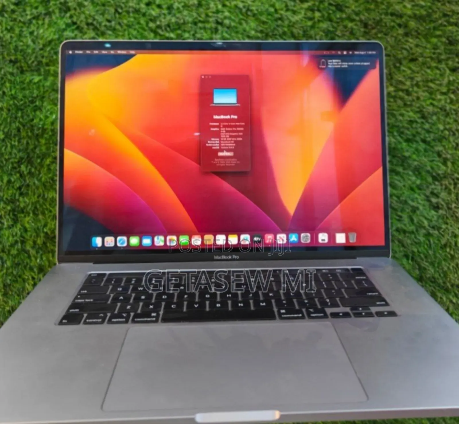 New Laptop Apple MacBook Pro 2019 16GB Intel Core I9 SSD 1T