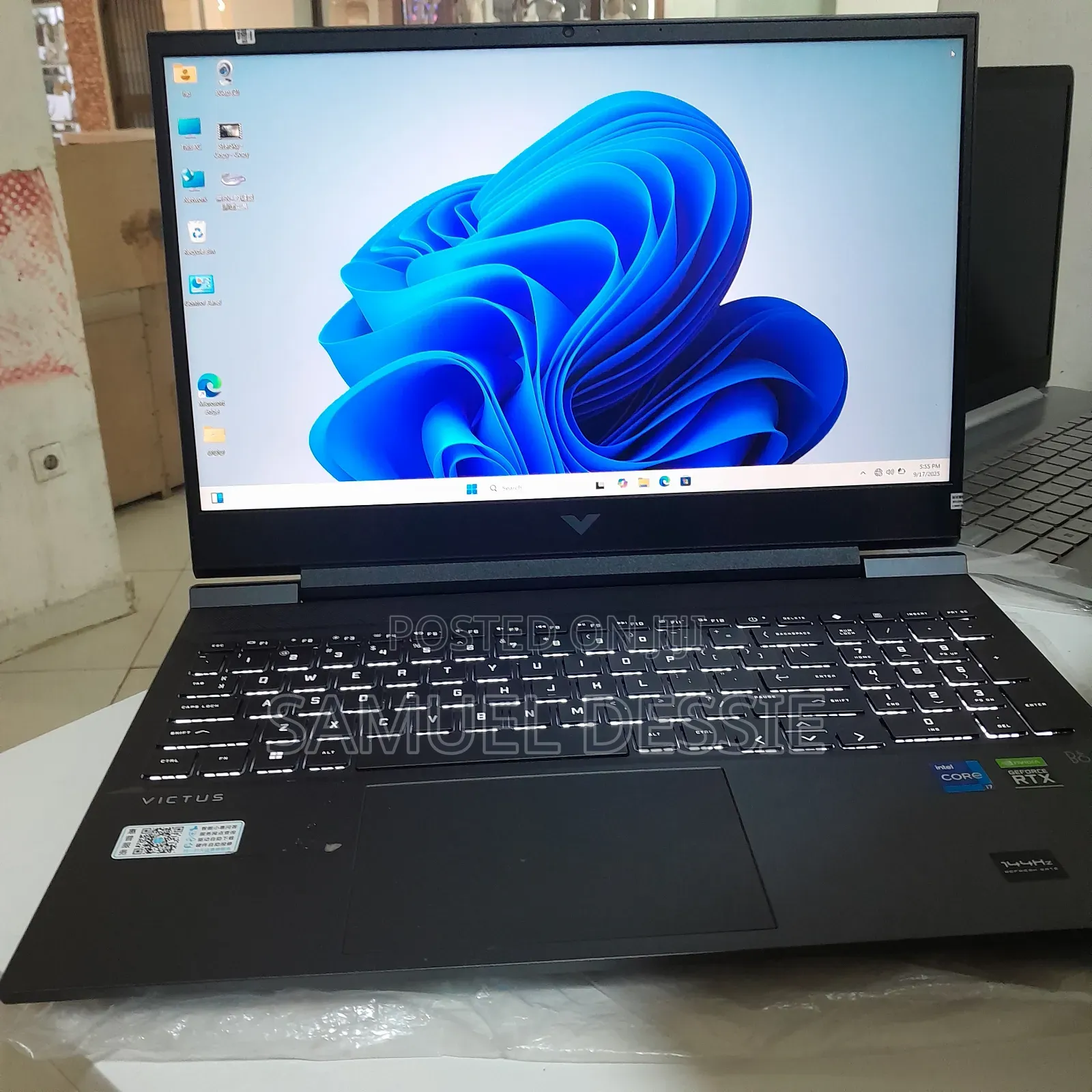 New Laptop HP Victus 16 16GB Intel Core I7 SSD 512GB