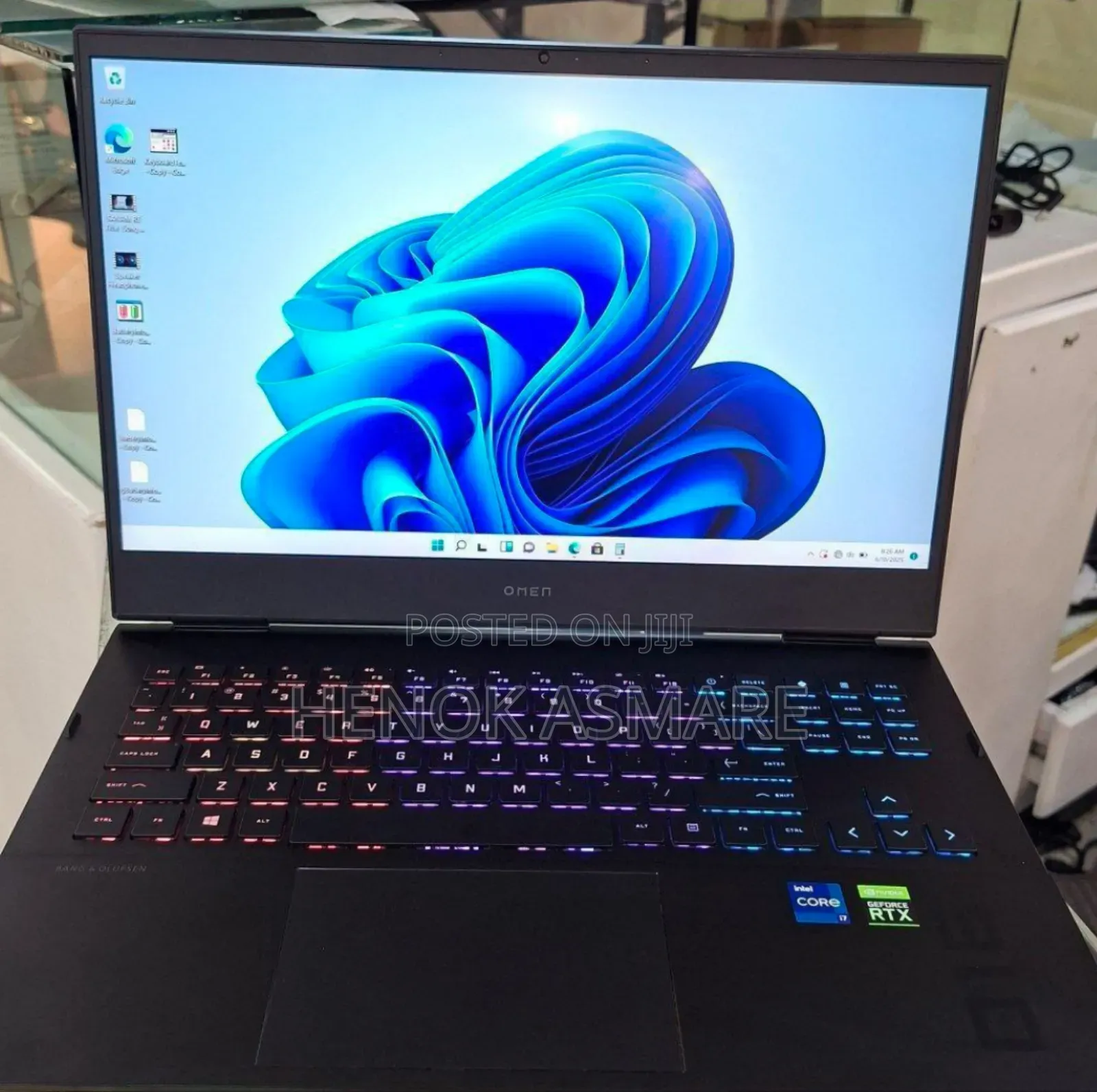 New Laptop HP Omen 16 16GB Intel Core I7 SSD 512GB