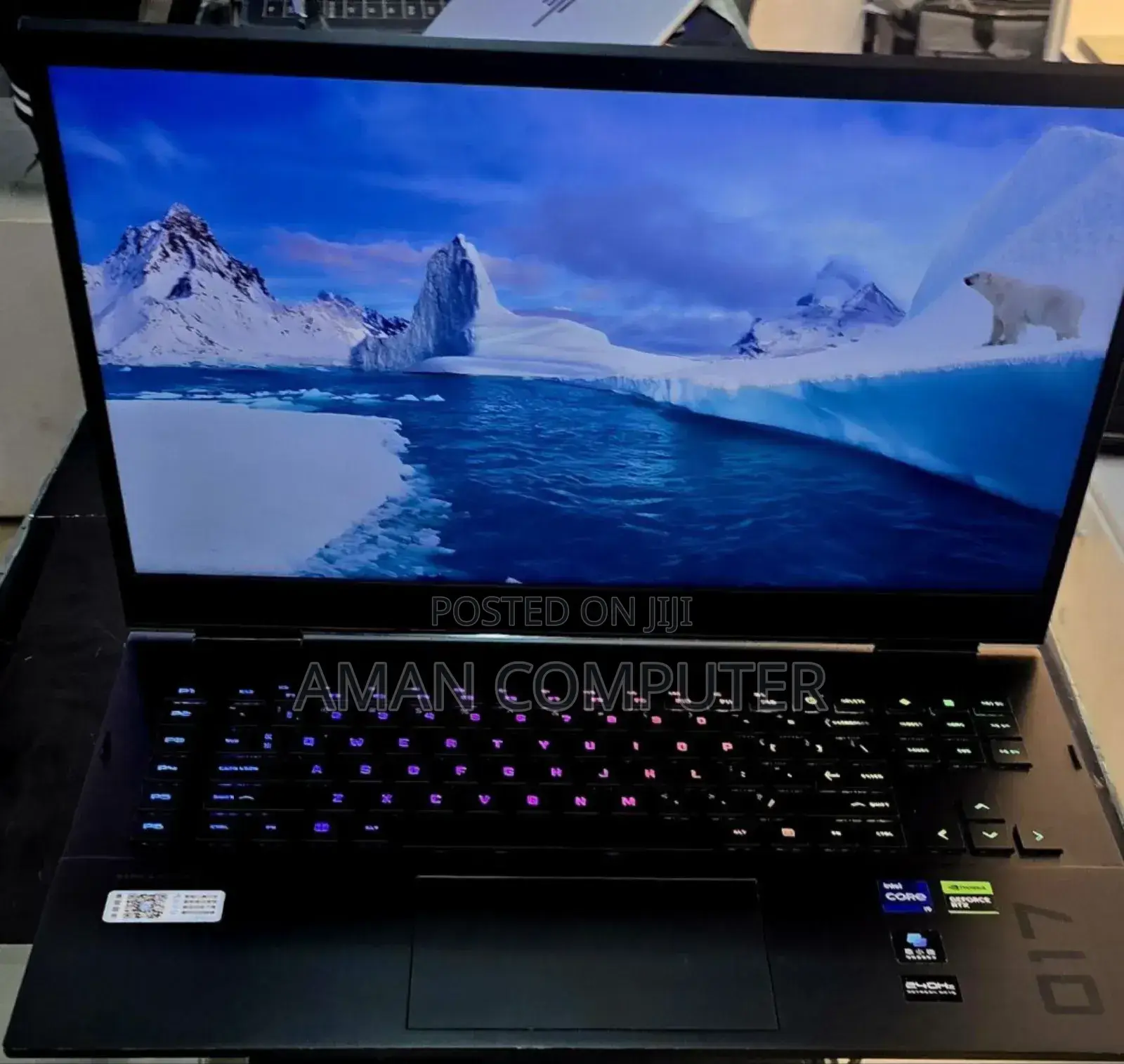 New Laptop HP Omen 17 16GB Intel Core I9 SSD 1T
