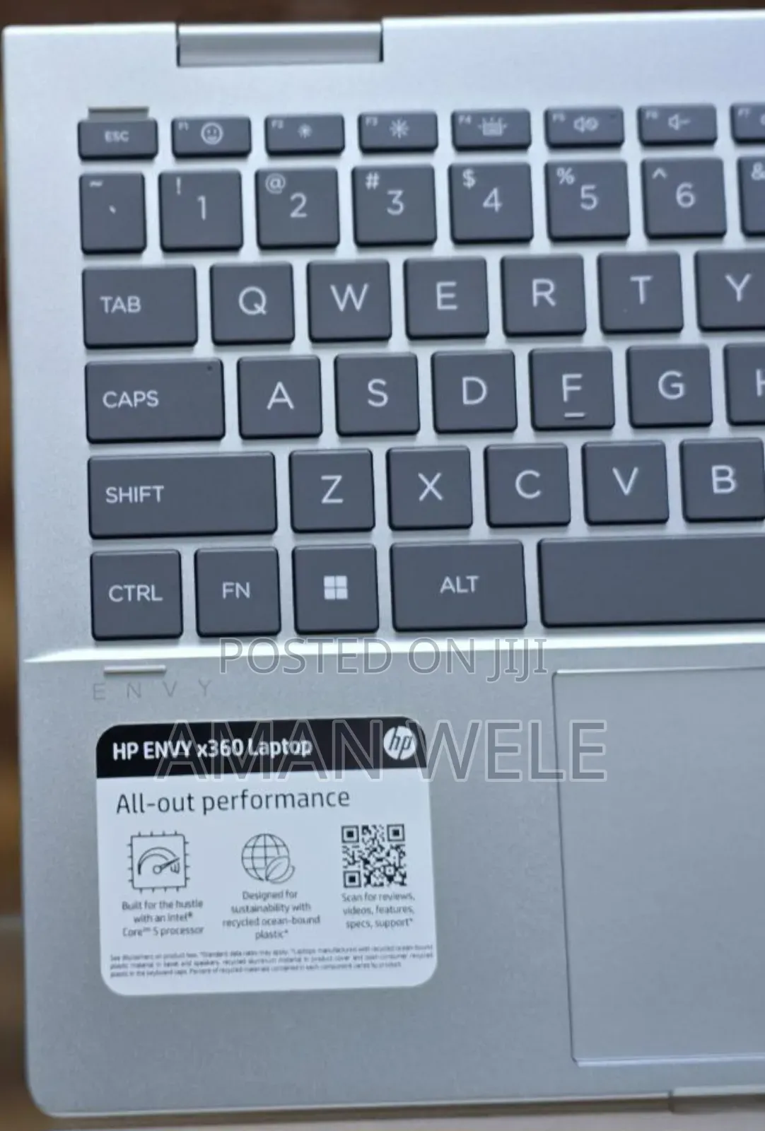 New Laptop HP Envy 13 8GB Intel Core I5 SSD 1T