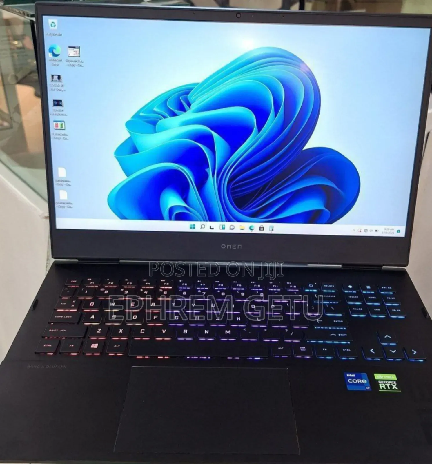 New Laptop HP Omen 16 16GB Intel Core I7 SSD 512GB