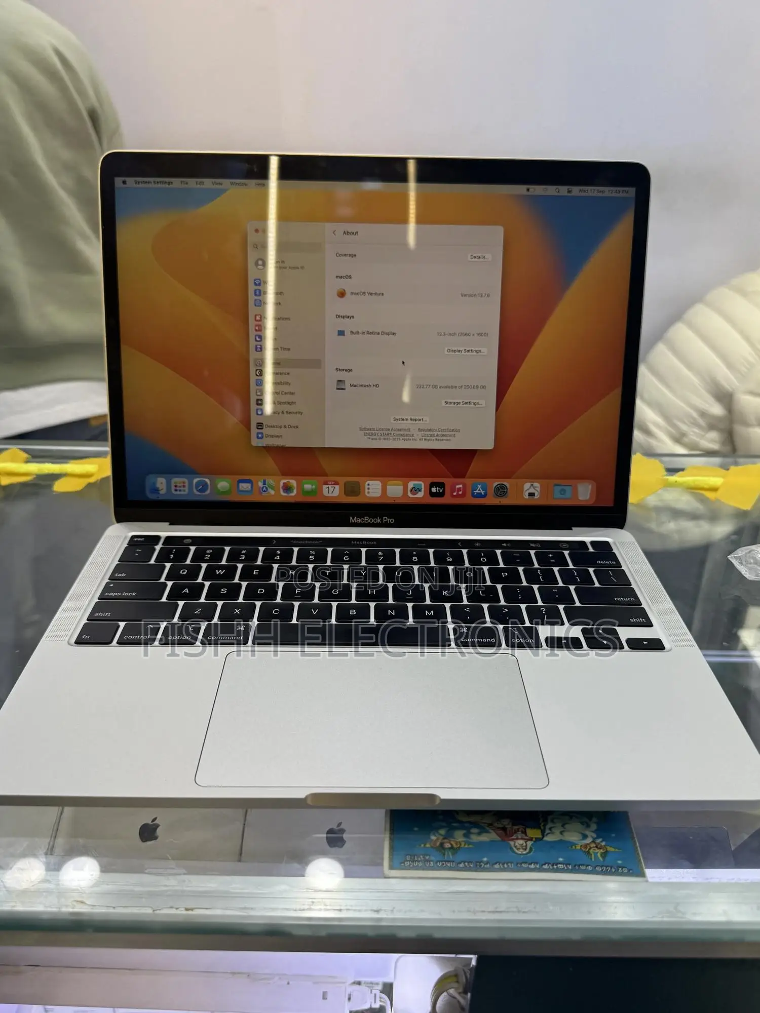 Laptop Apple MacBook Pro 2020 8GB Intel Core I5 SSD 256GB