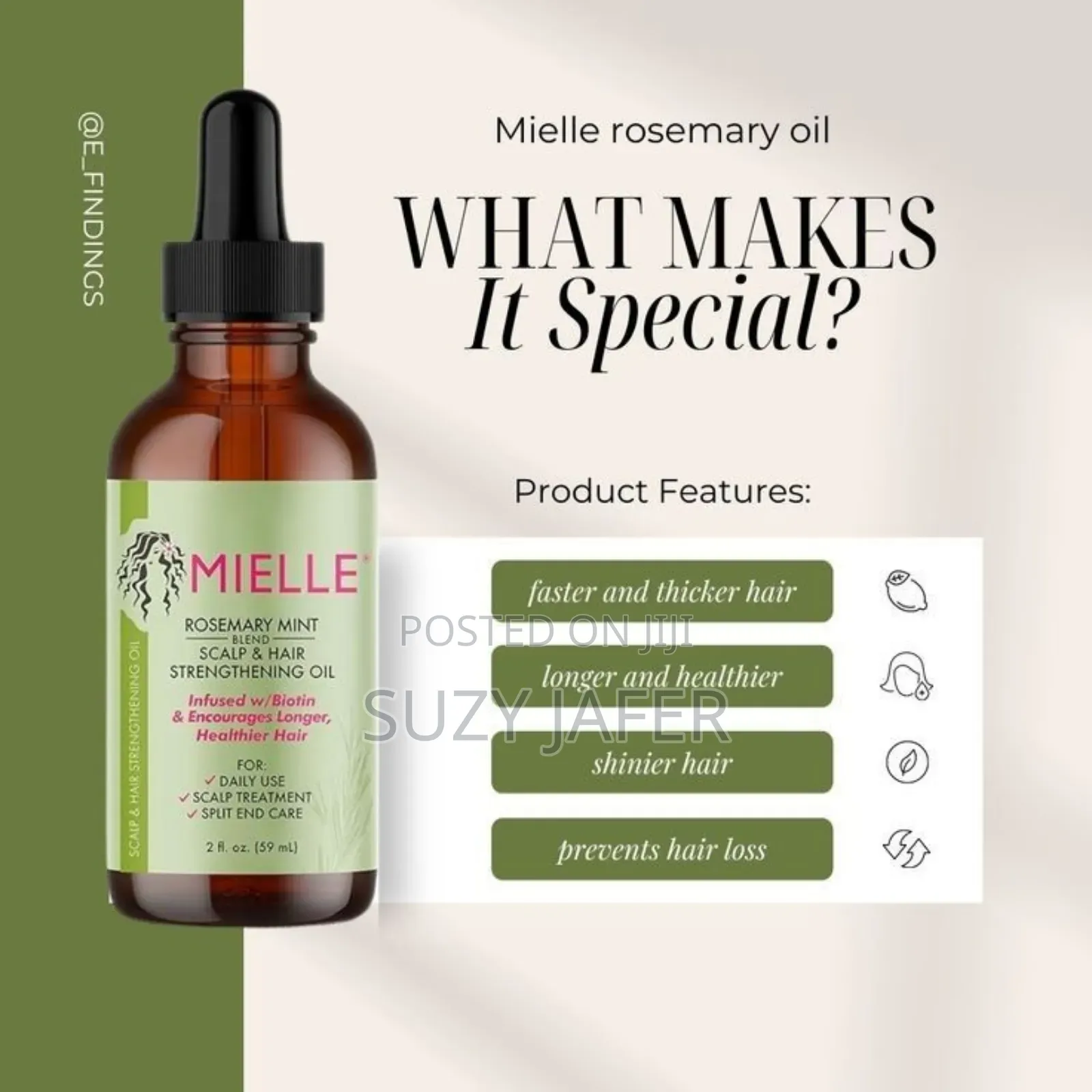 Mielle Hair Growth Oil