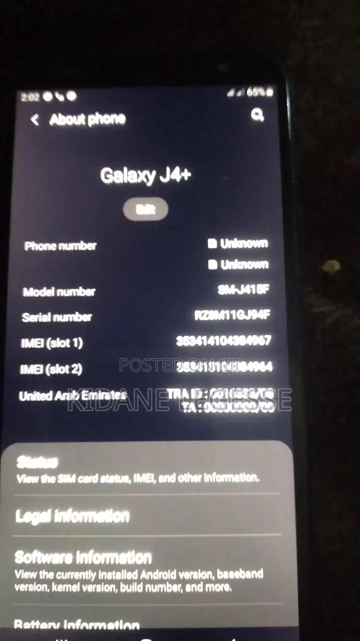 Samsung Galaxy J4 Plus 32 GB Black