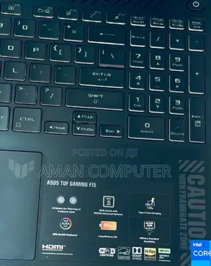 New Laptop Asus TUF Gaming A15 16GB Intel Core I7 SSD 512GB