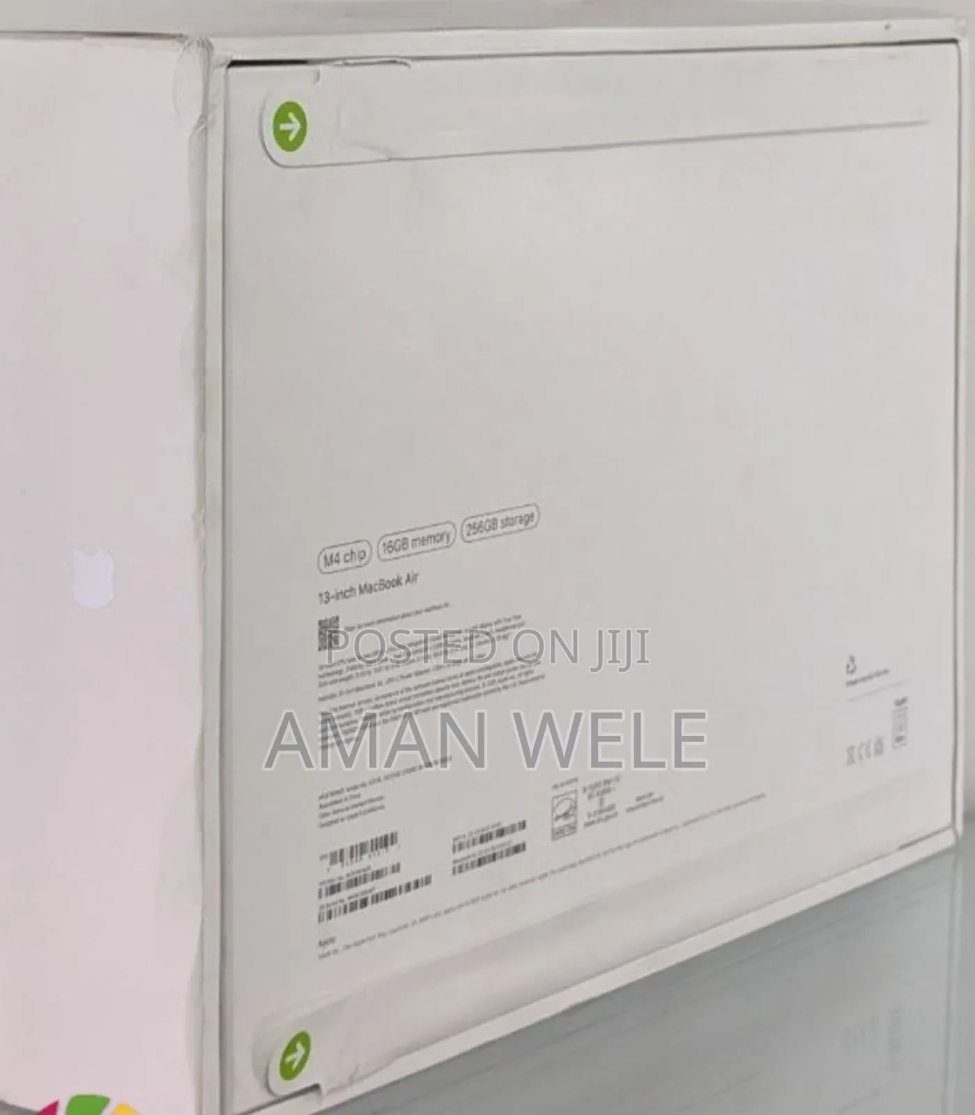 New Laptop Apple MacBook Air 16GB Intel SSD 256GB