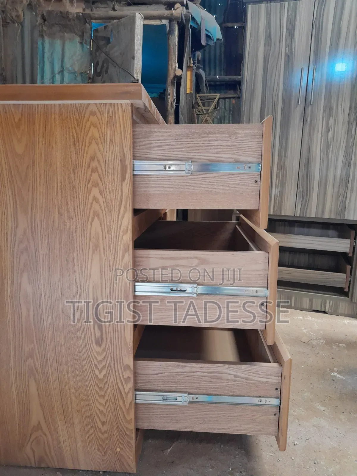 Cheast Drawer 100cm×150cm Oak Material