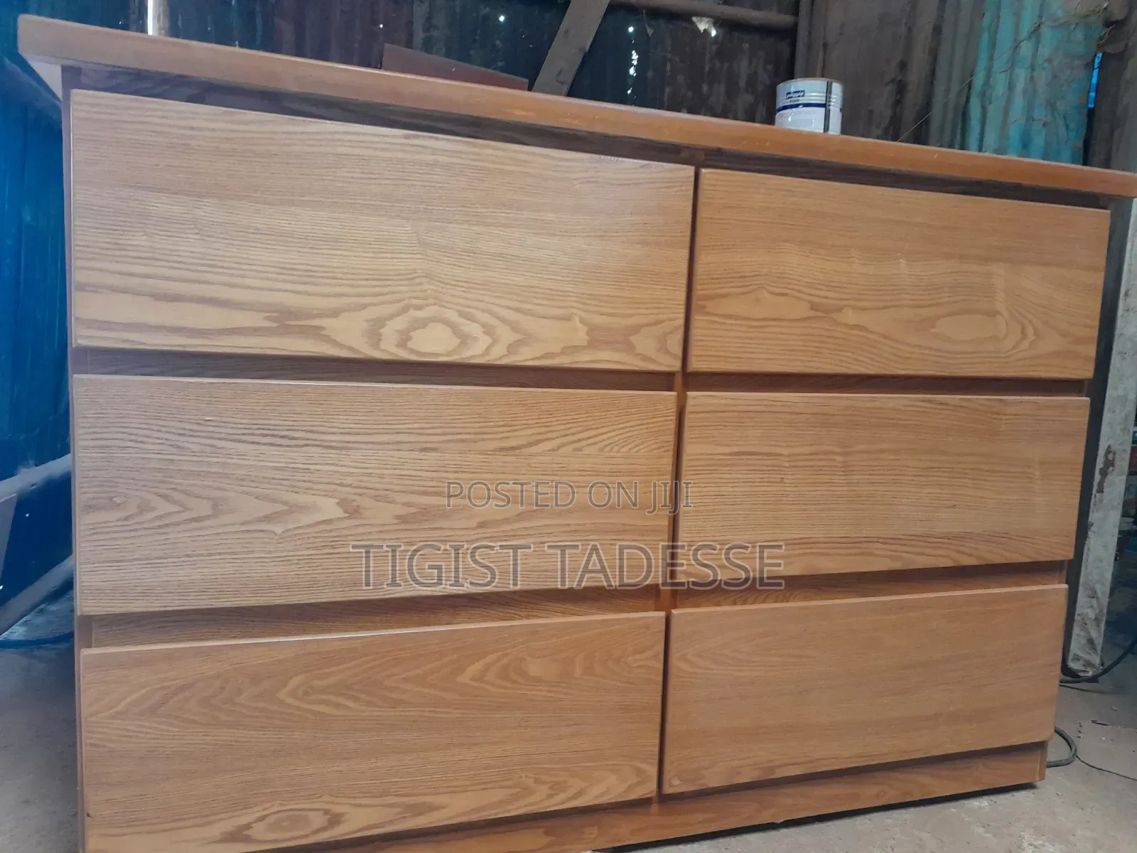 Cheast Drawer 100cm×150cm Oak Material