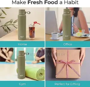 Vacuum Insulated Stainless Steel Thermosteel Bottle – 1200ml