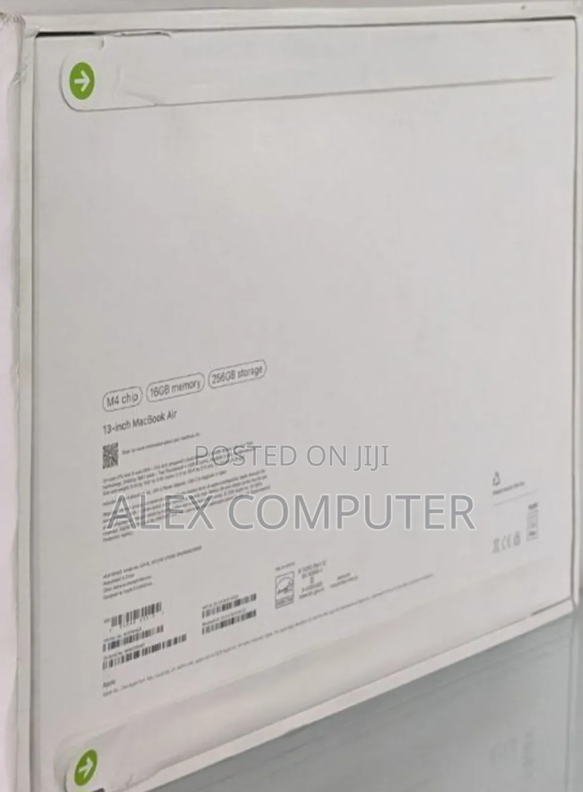 New Laptop Apple MacBook Air 2025 M4 13-Inch 16GB Apple M4 SSD 256GB