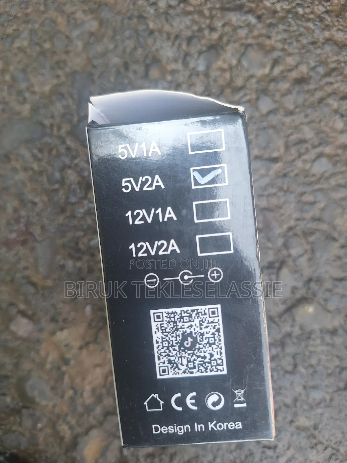 Xcruiser 5v. 2a.Power Adapter (2in 1 Conector)