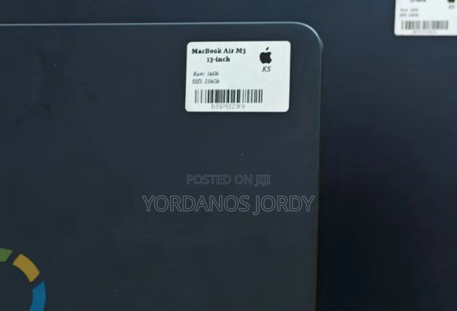 New Laptop Apple MacBook Air 2024 M3 13-Inch 16GB Apple M3 SSD 256GB