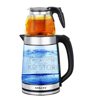 Sokany Tea Maker Electric Kettle + Tea Pot