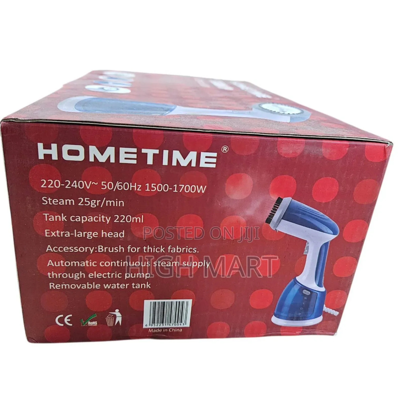 Hometime Handheld Garment Steamer