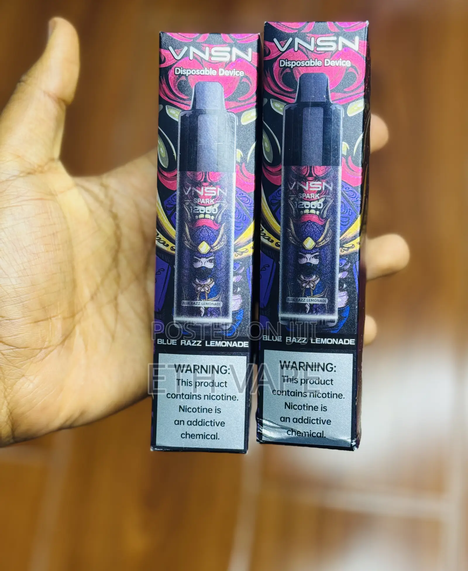 VNSN 12,000 Puff E-Cigarette in Addis Ababa Ethiopia 