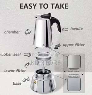 Stainless Steel Espresso Maker