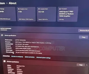 New Laptop Lenovo Thinkpad P14s 64GB Intel Core Ultra 7 SSD 1T