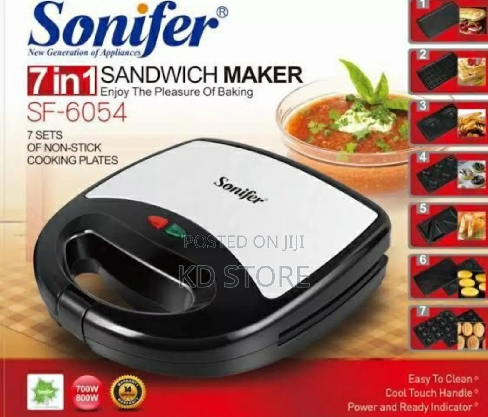 Sonifer 7 in 1 Multi Snacks Maker