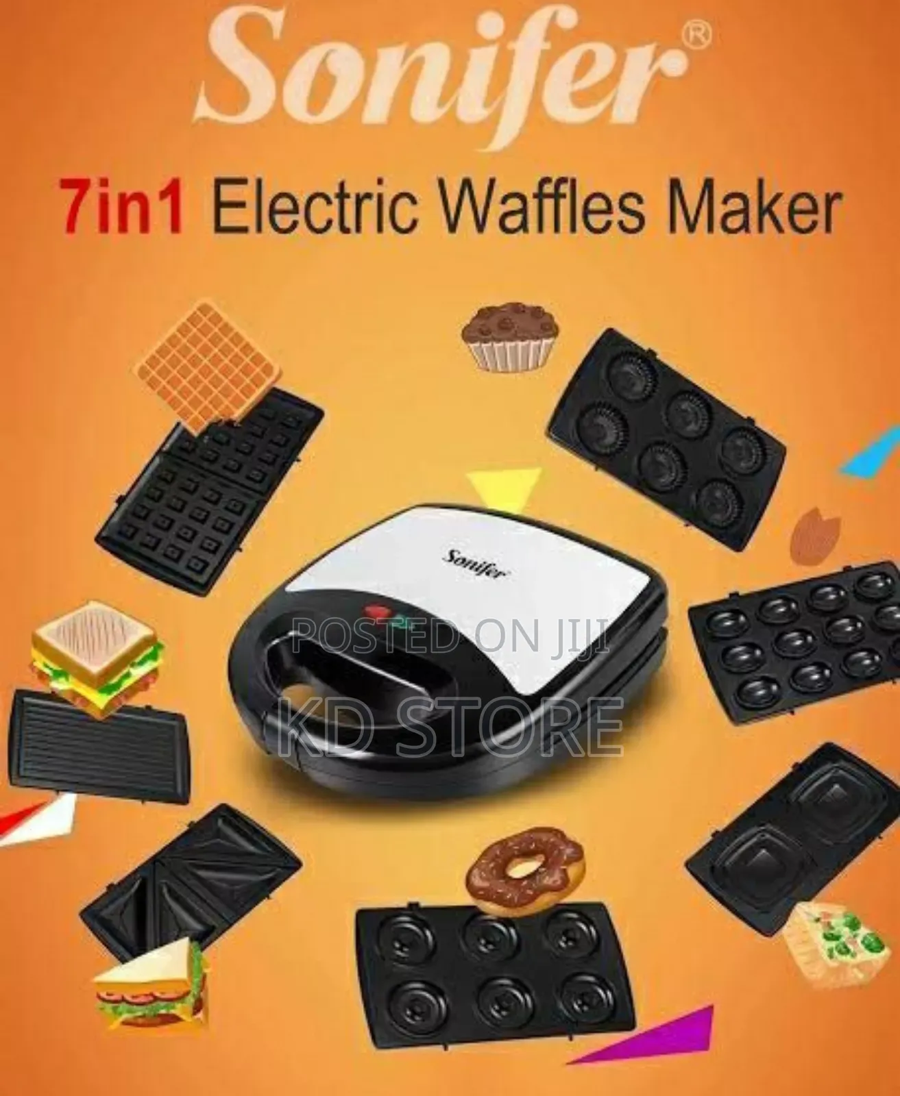 Sonifer 7 in 1 Multi Snacks Maker