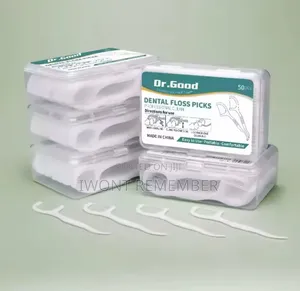 50 PCS Dental Floss Sticks Oral Care Tools