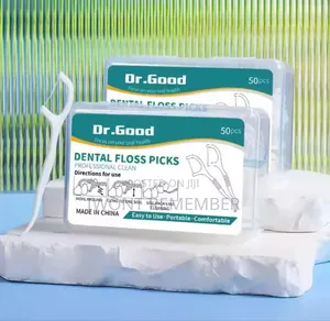 50 PCS Dental Floss Sticks Oral Care Tools