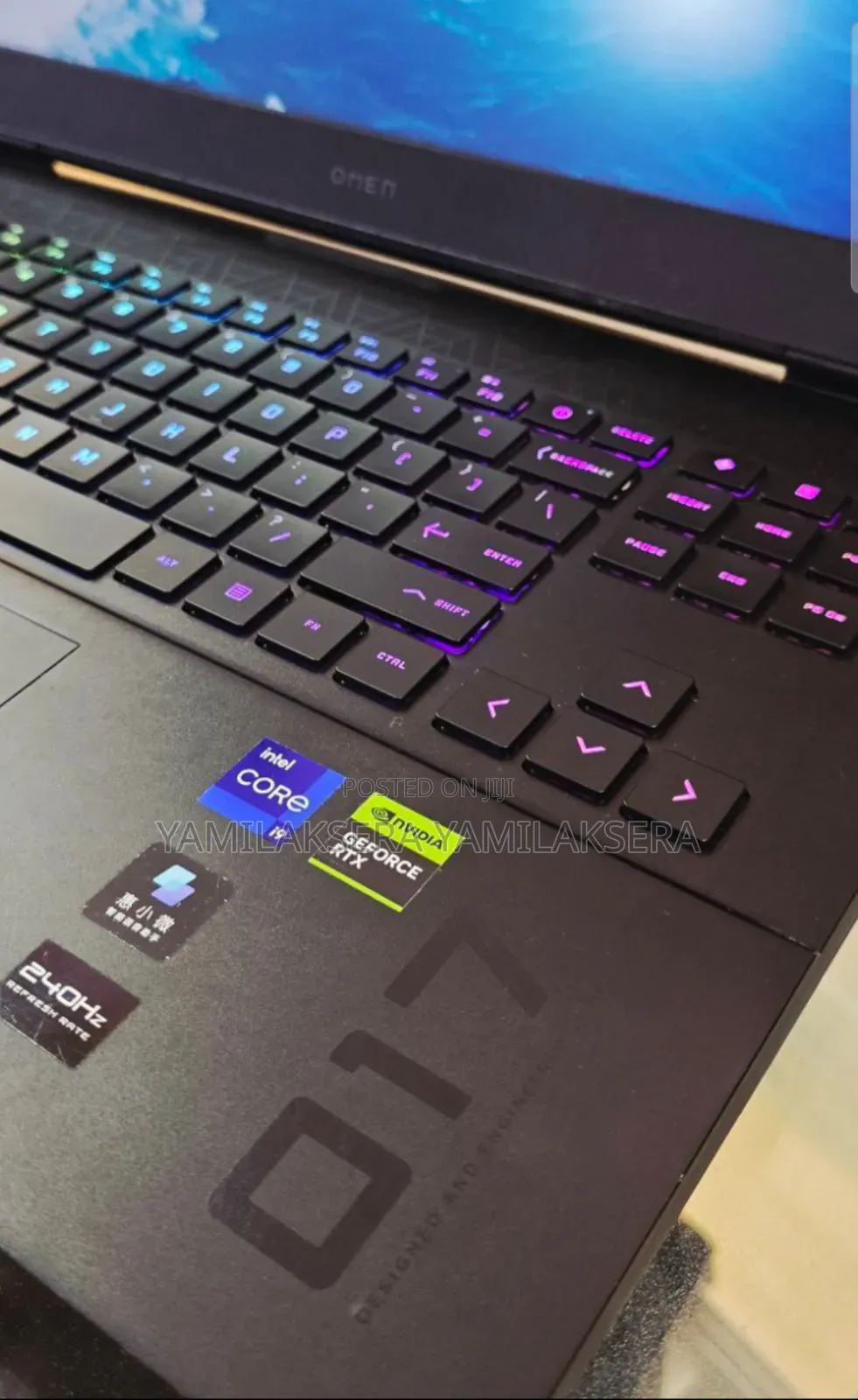 New Laptop HP Omen 17 16GB Intel Core I9 SSD 1T