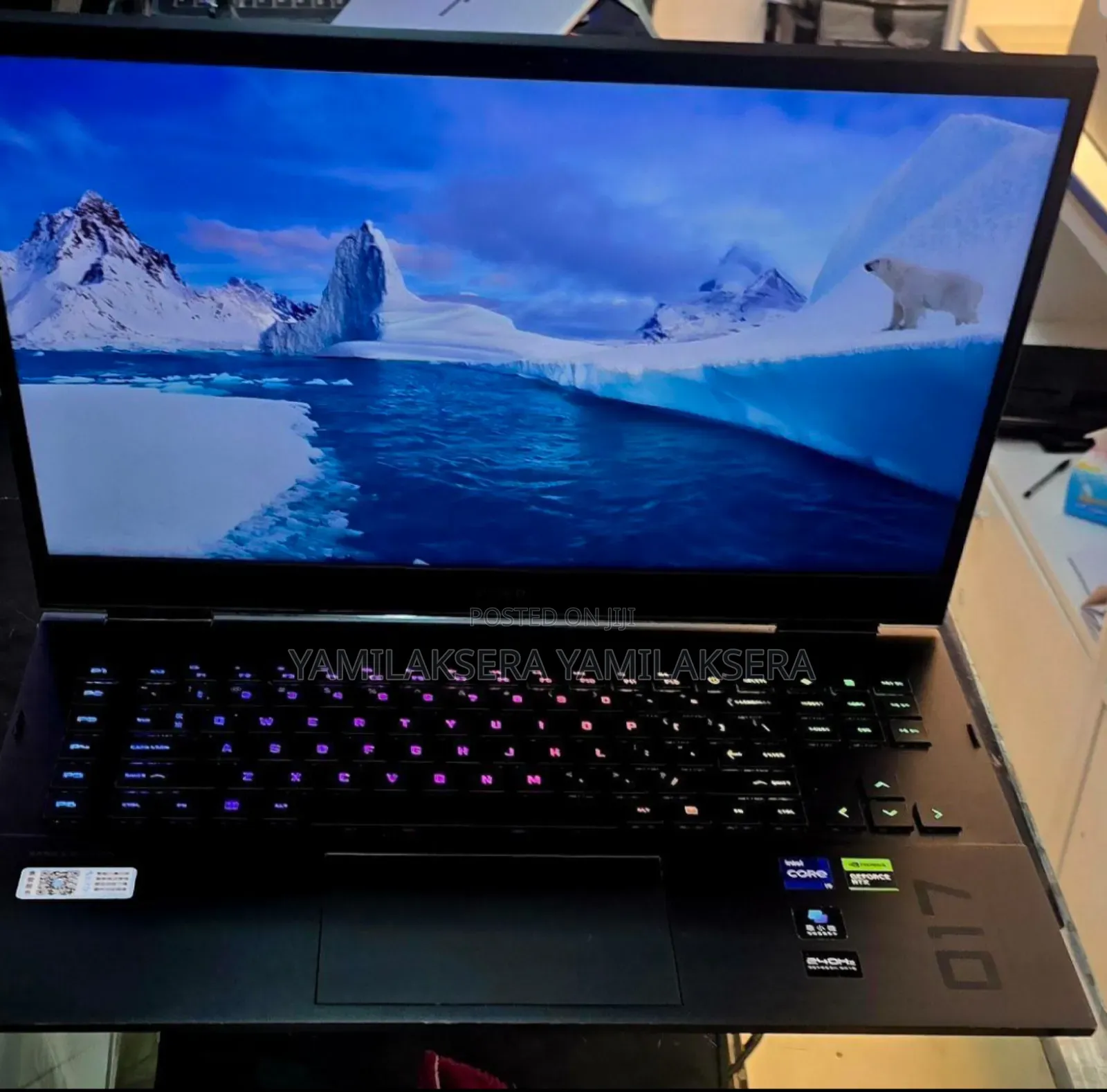 New Laptop HP Omen 17 16GB Intel Core I9 SSD 1T