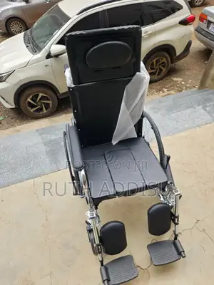 Wheelchair痛楚reclining Very Bold Safe Folded All in One Wheelchair New