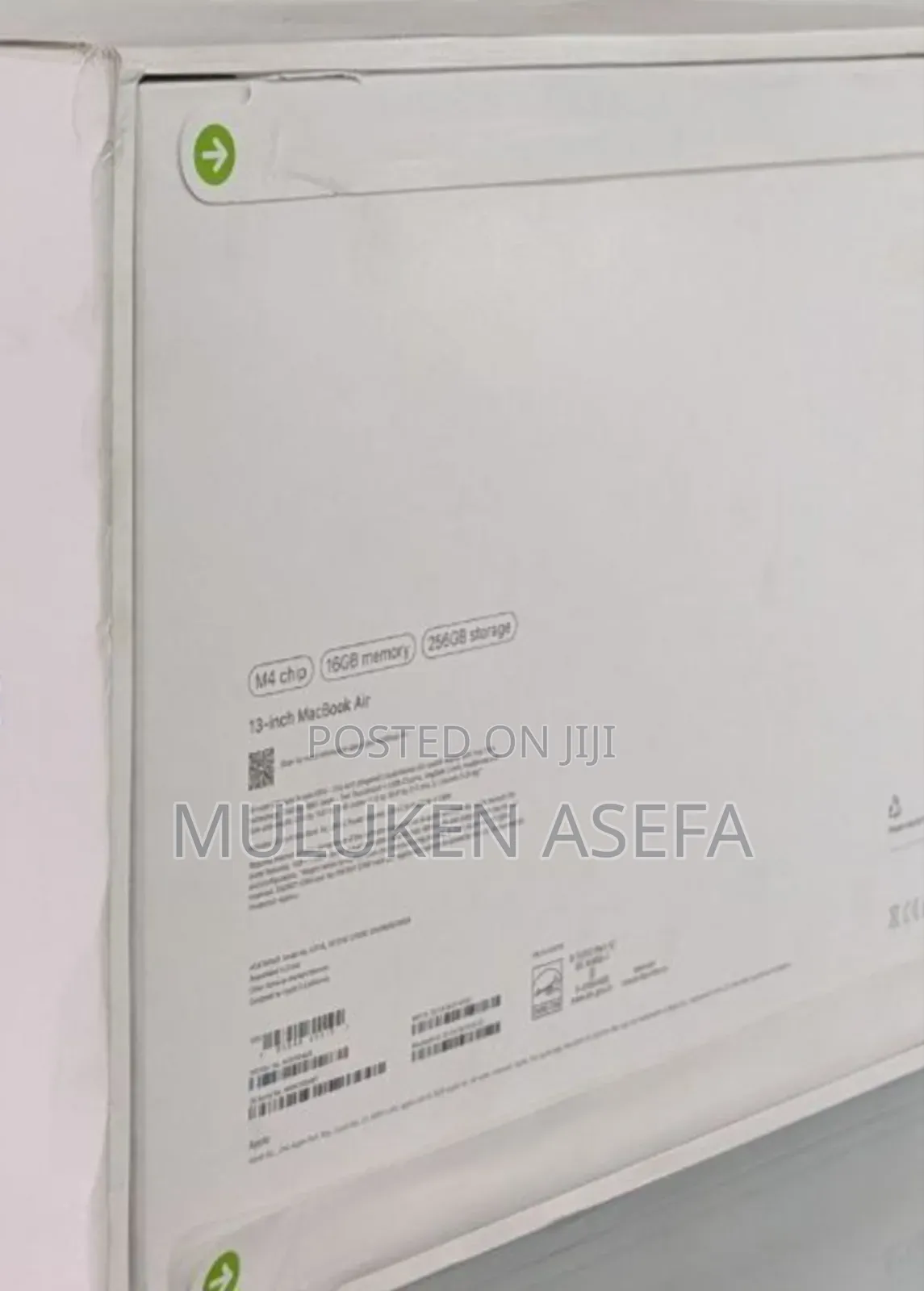 New Apple MacBook Air 2025 M4 13-Inch 16GB Apple M4 Max SSD 256GB