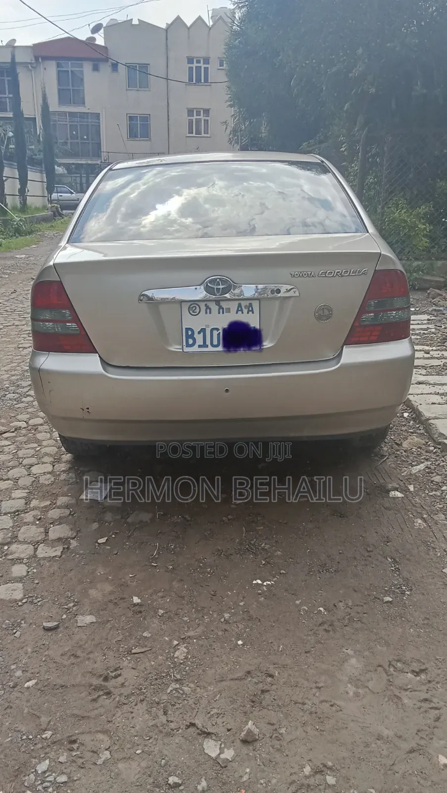 Toyota Corolla 2003 Gold