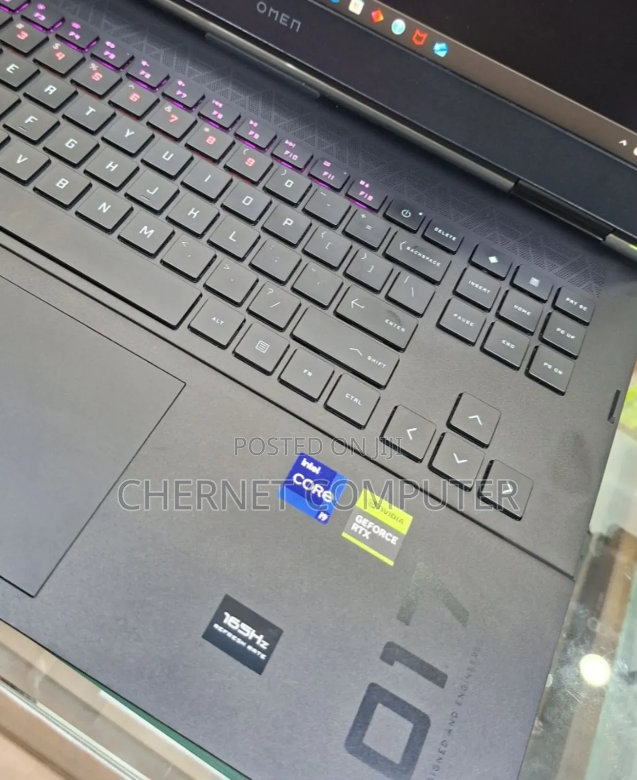 New Laptop HP Omen 17 32GB Intel Core I7 SSD 2T