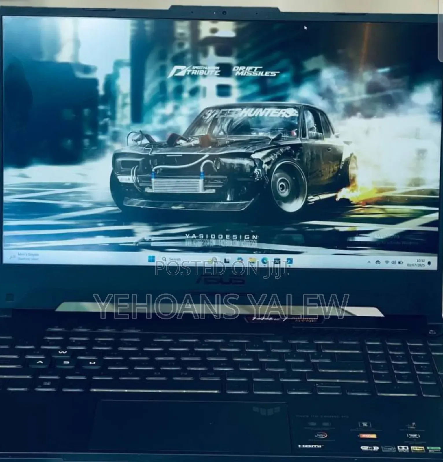 New Laptop Asus TUF Dash F15 16GB Intel Core I7 SSD 512GB