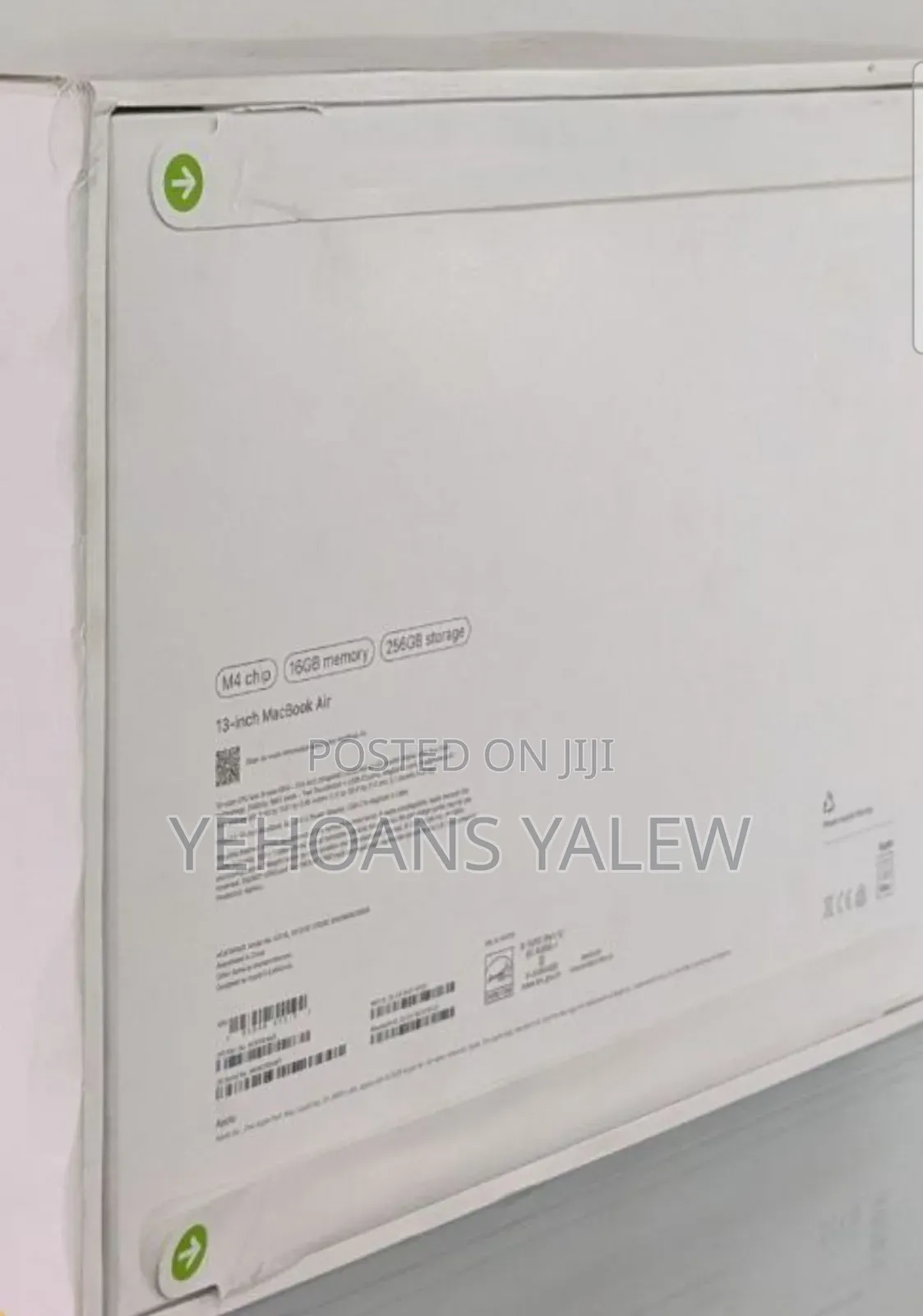 New Laptop Apple MacBook Air 2025 M4 13-Inch 16GB Apple M4 SSD 256GB