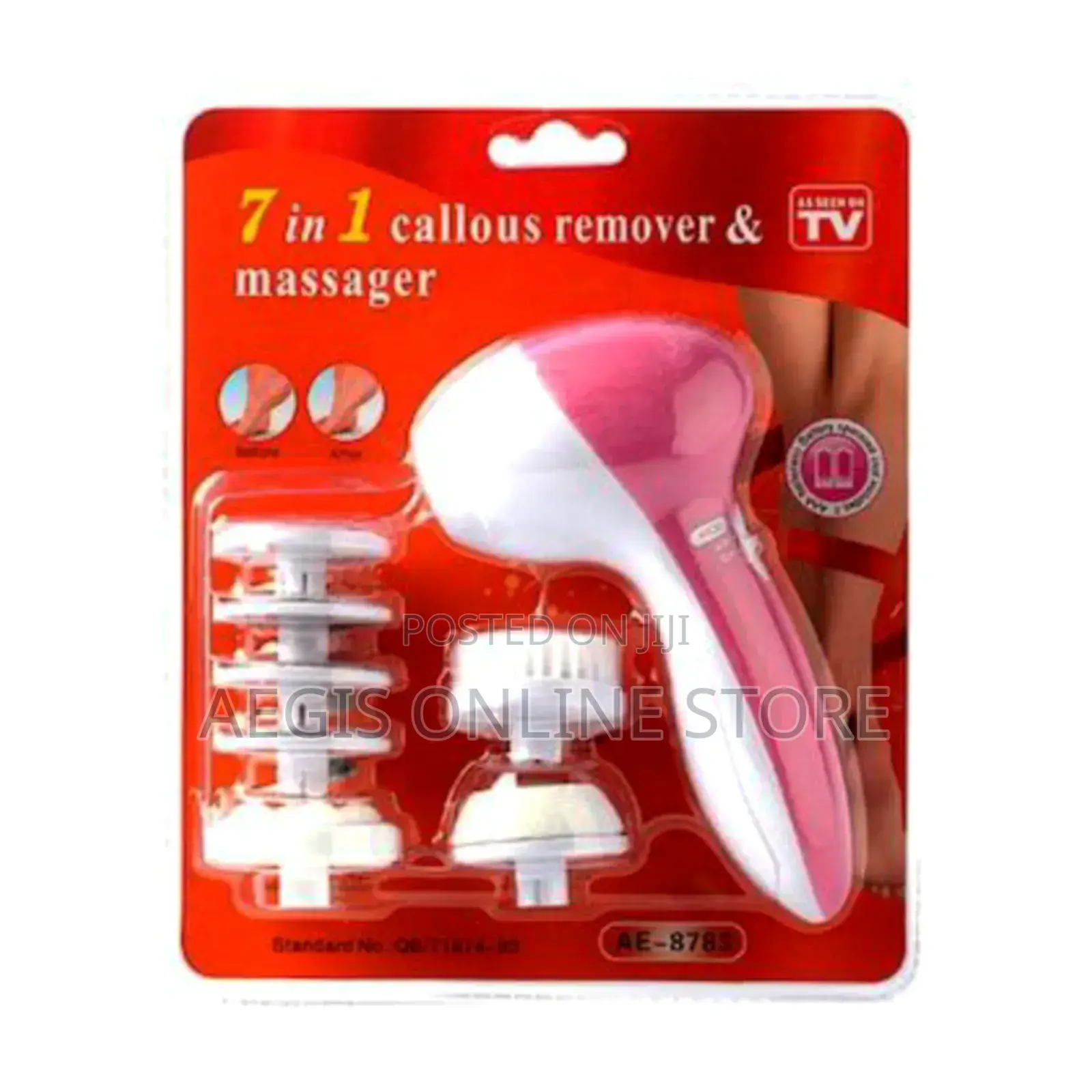 7 in 1 Face Brush and Callous Remover