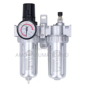 Photo - Pneumatic Air Filter Regulator and Lubricator (Frl)