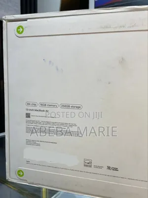 New Laptop Apple MacBook Air 2024 M3 13-Inch 16GB Apple M3 SSD 256GB