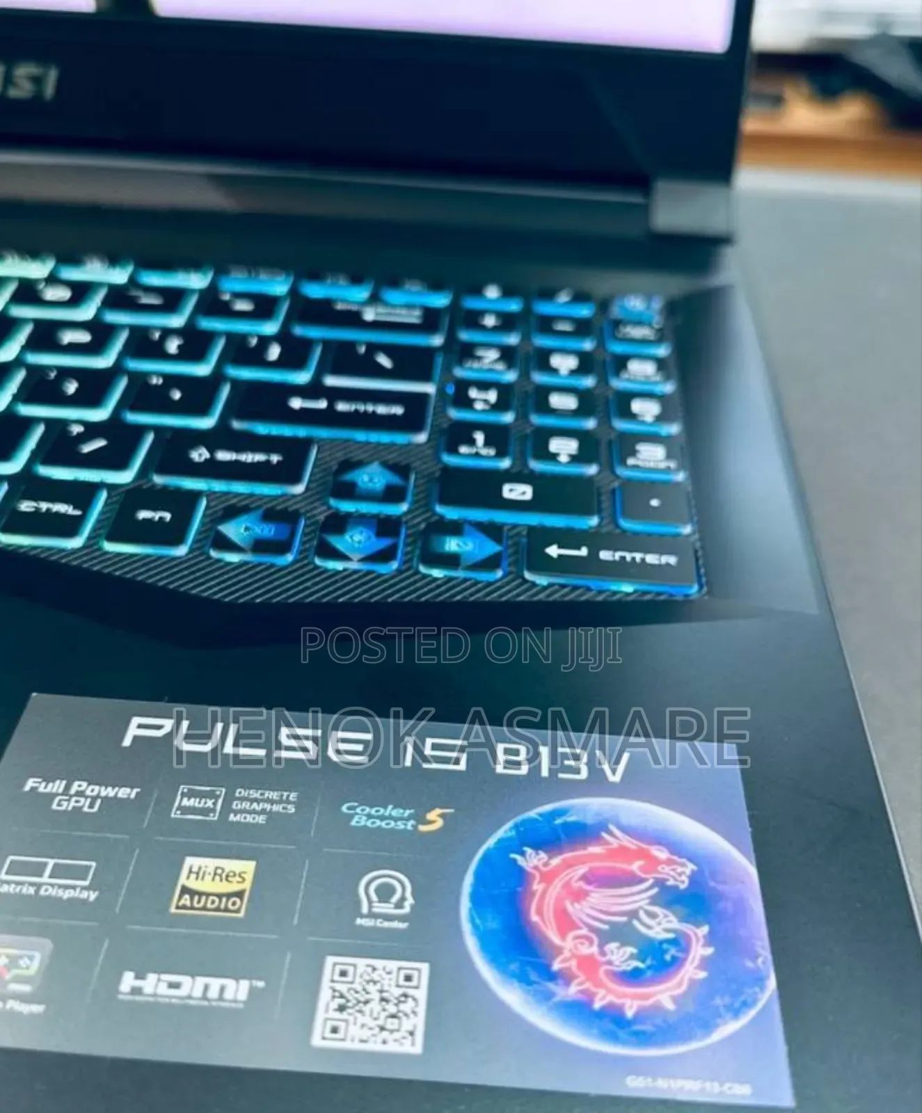 New Laptop MSI GF63 16GB Intel Core I7 SSD 1T