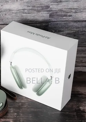 Photo - Original Airpod Max Headset: Immersive Sound Experience.